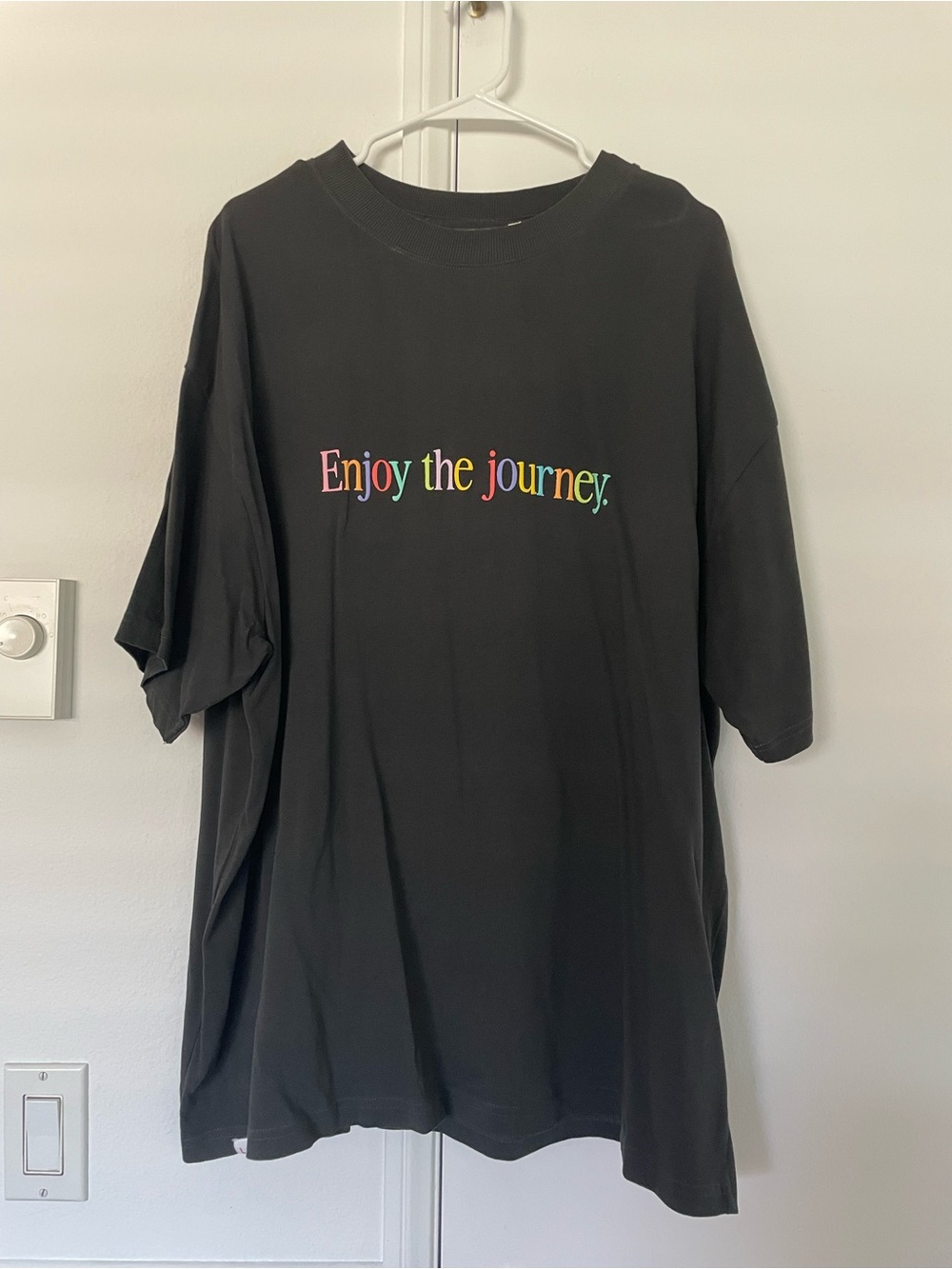LSKD Enjoy the Journey Black Short Sleeve Tee